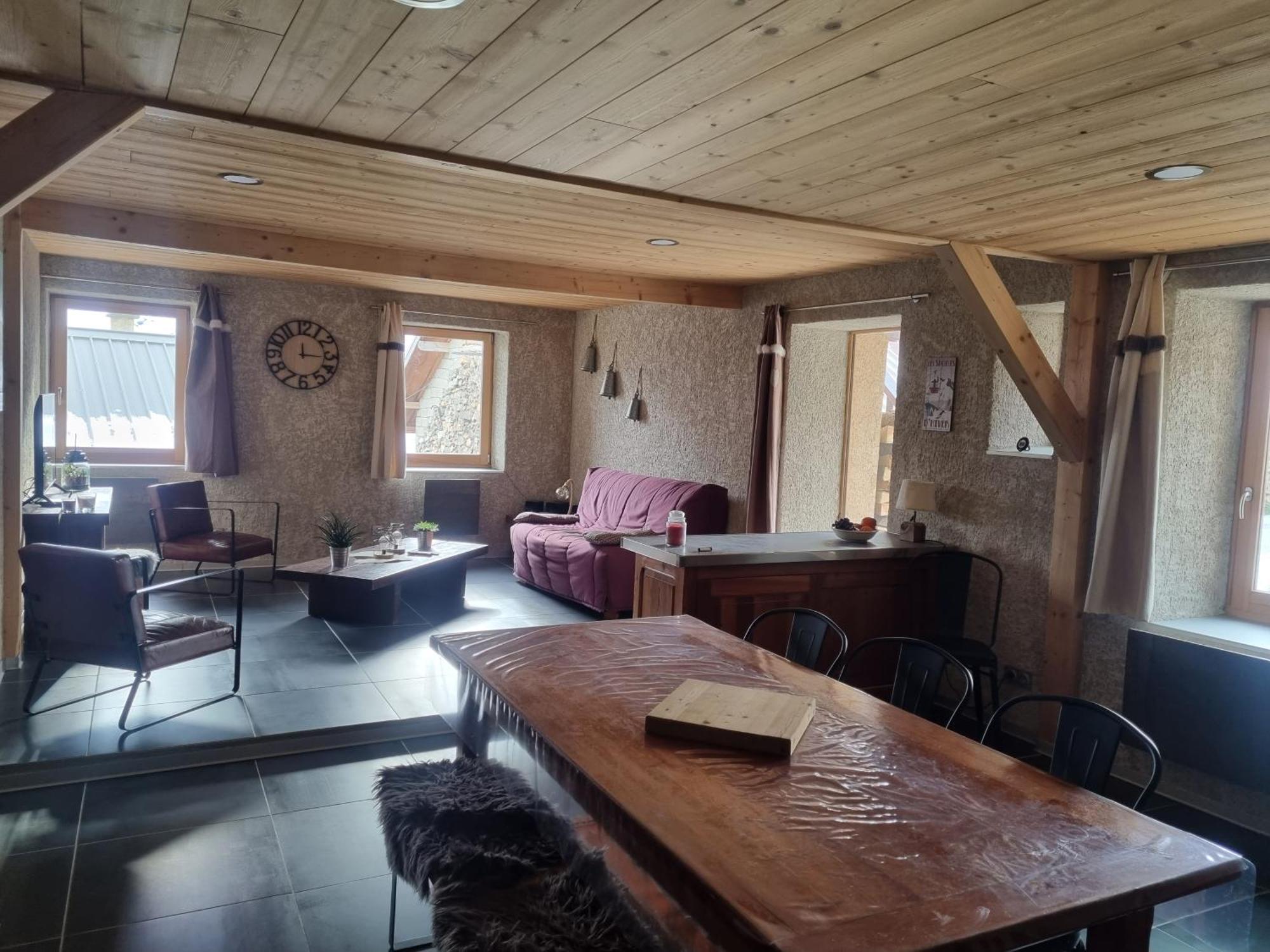 Chez Papy - Grand Appart Entirely Renovated Ventelon La Grave La Meije المظهر الخارجي الصورة